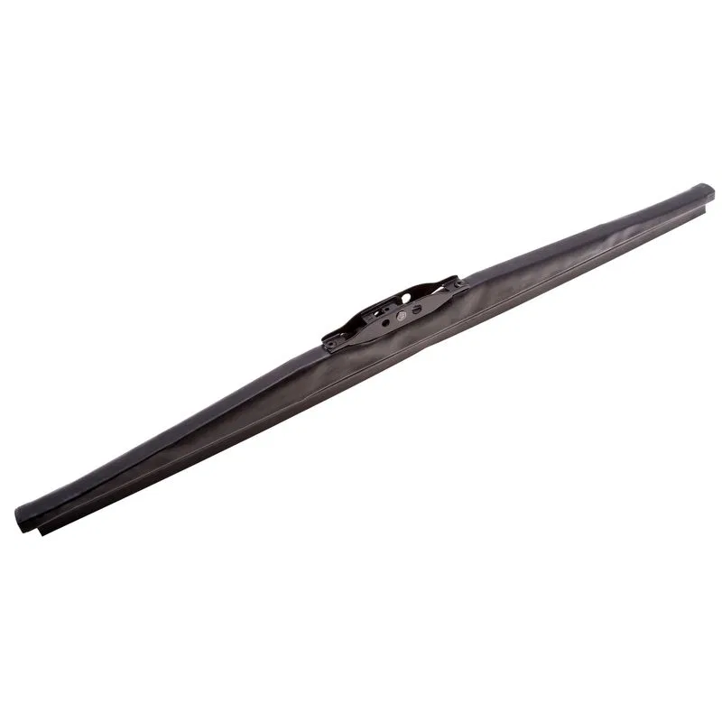 W-18 – ANCO Windshield Wiper Blade, 18 Inch Length Single Blade Without Spoiler Black Steel Frame Natural Rubber Blad...